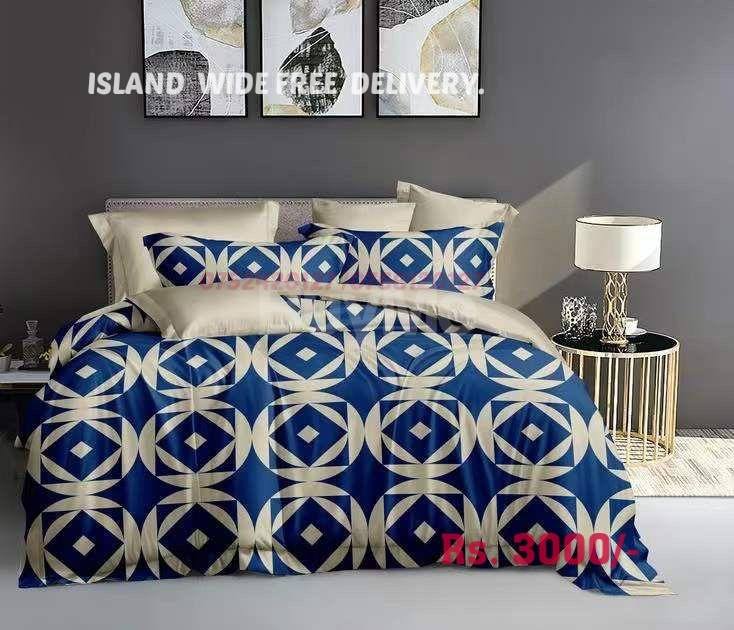 EXPRESS BEDSHEETS DESIGN - BOX INCLUDING 1 BEDSHEET & 2 PILLOW CASES