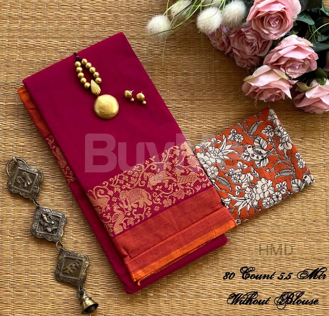 CHETTINAD COTTON SAREE