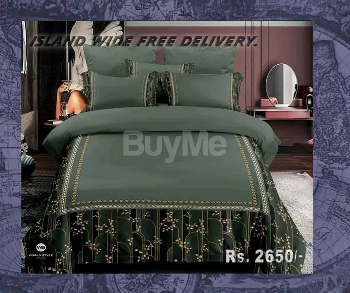 GREEN COLOUR BEDSHEET