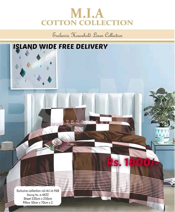 MIA COTTON BEDSHEET