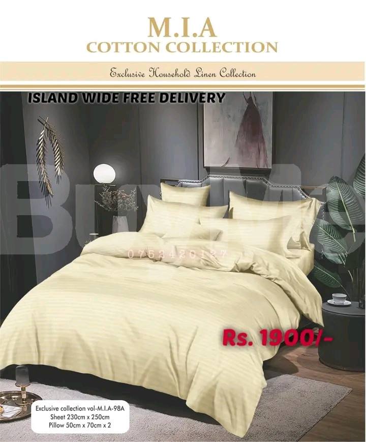 MIA COTTON BEDSHEET