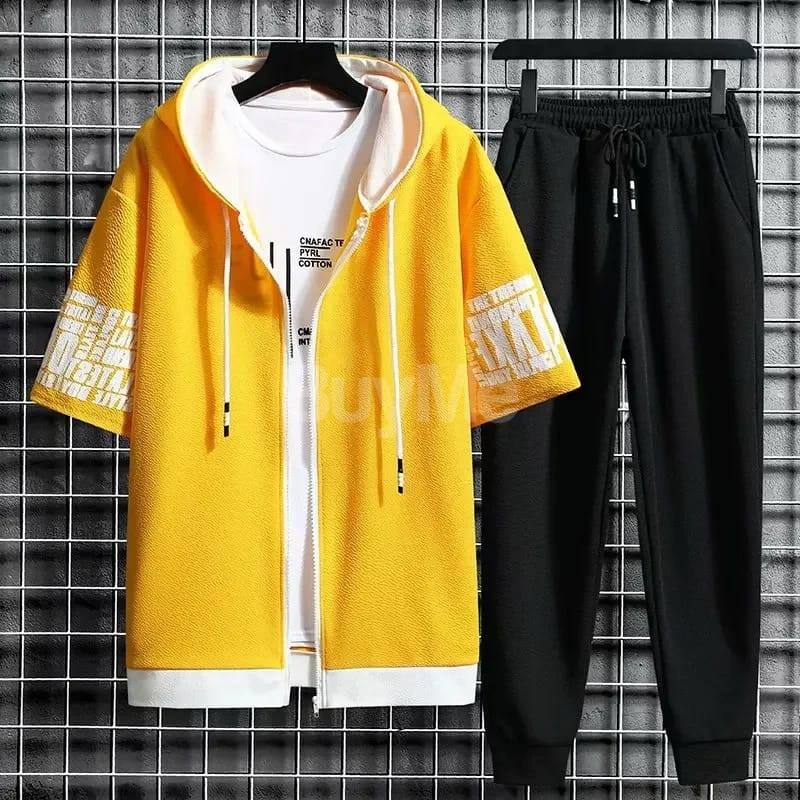 SET FOR MEN SUMMER SPORTS SUIT