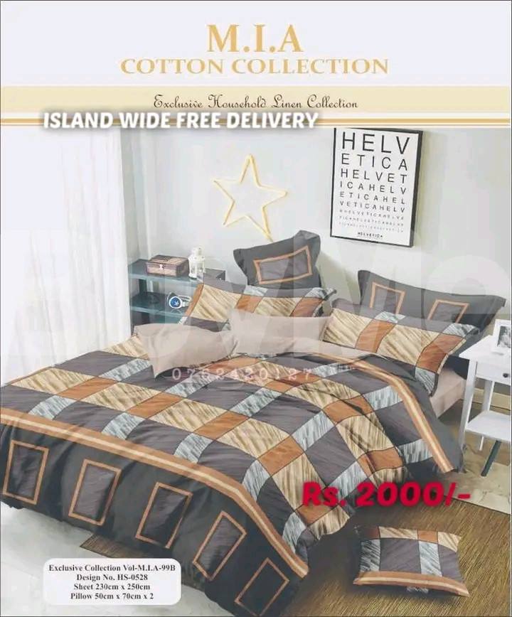 TWILL COTTON MATERIAL BEDSHEET