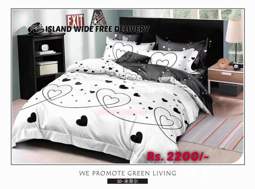 HEART DESIGN 7D BEDSHEET COLLECTION