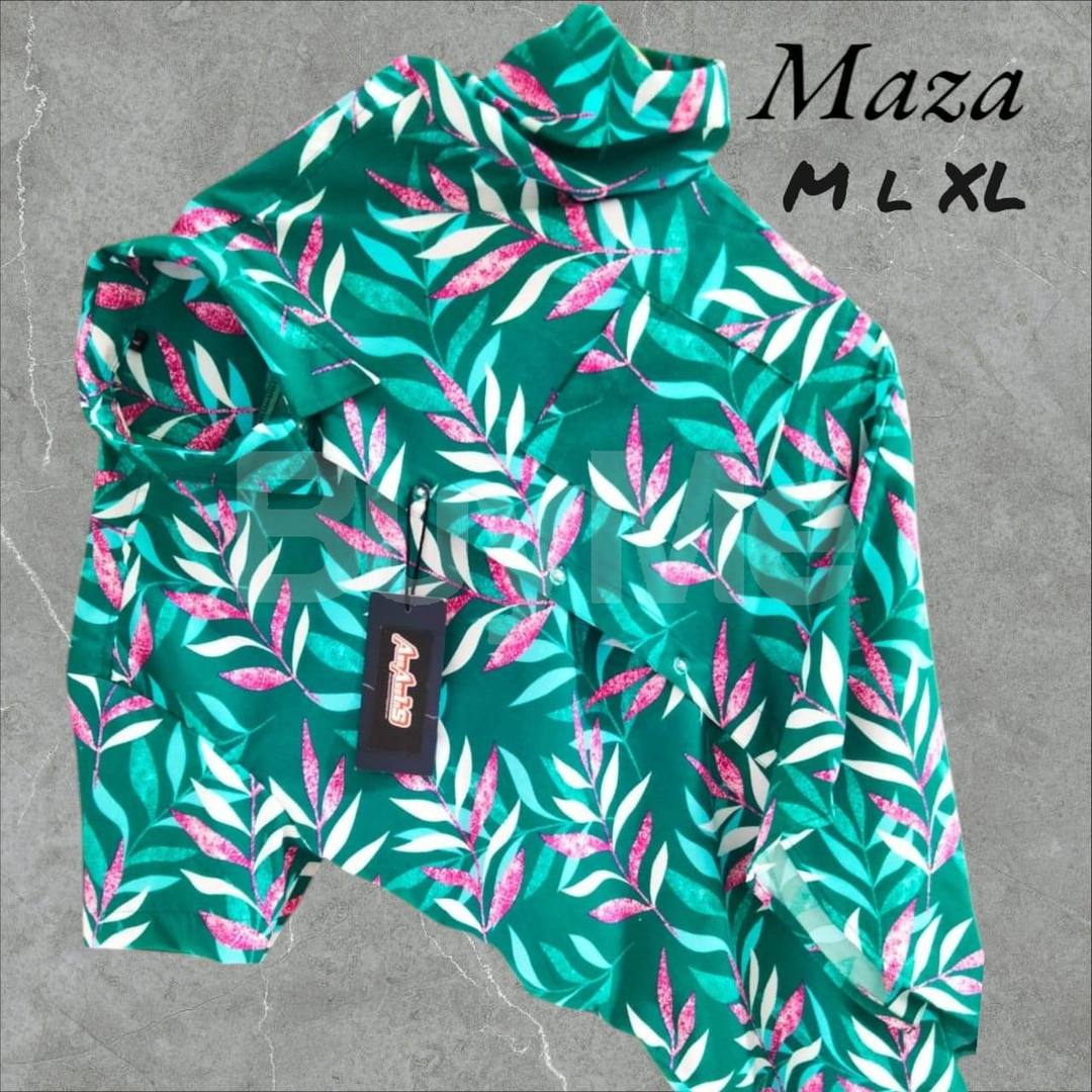COOL MAZA FABRIC - GREEN