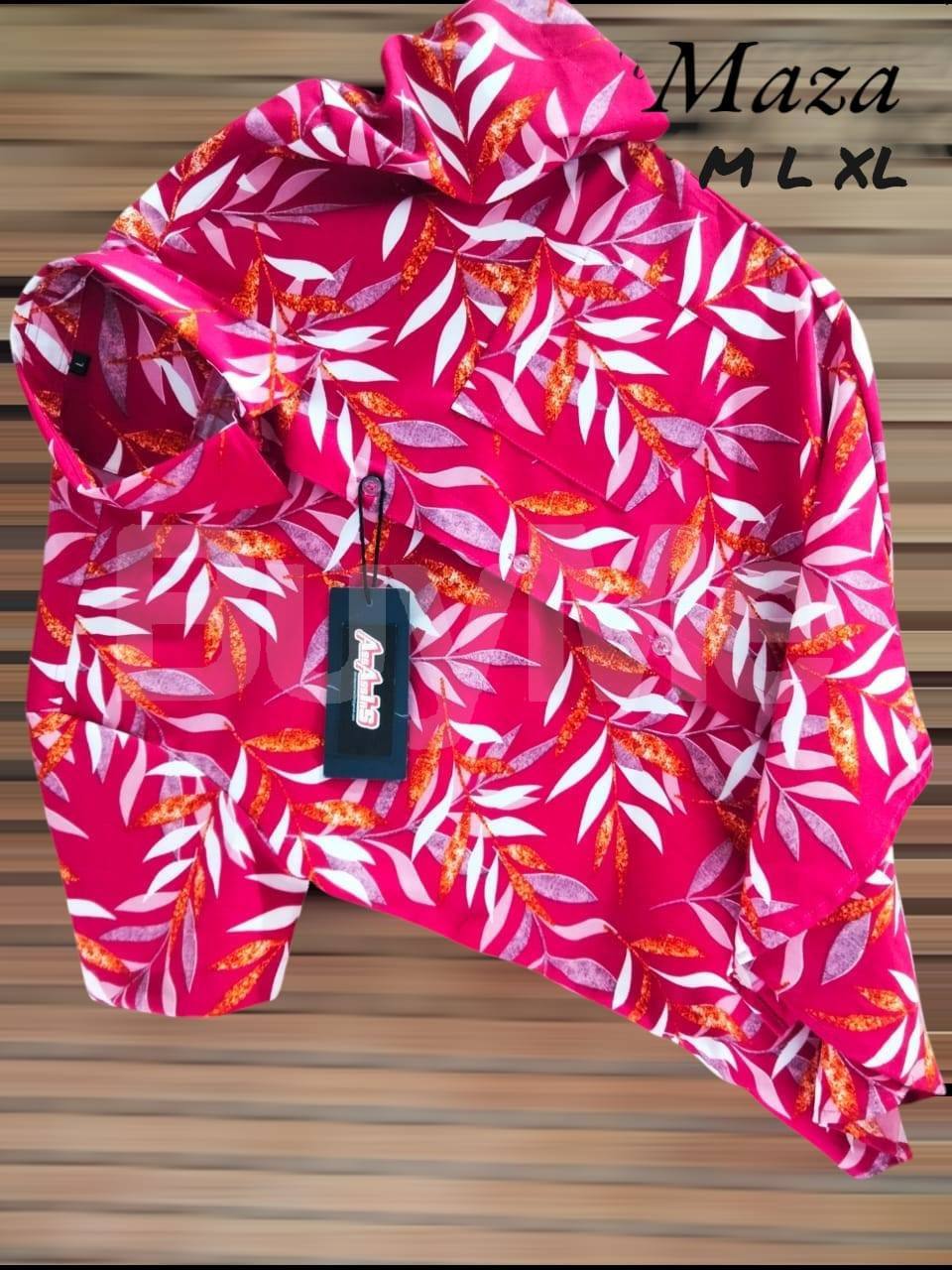 COOL MAZA FABRIC - MAGENTA