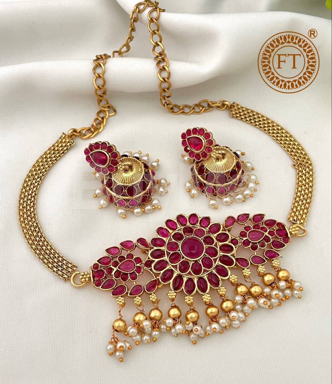 WEDDING WEAR NECKLACE SET