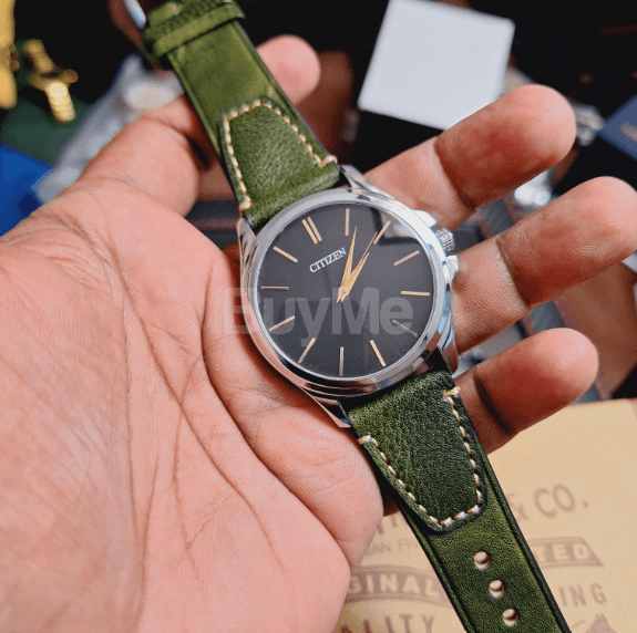 CITIZEN PREMIER GRADE WATCH - OLIVE GREEN