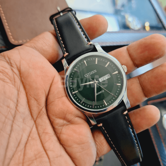 CITIZEN PREMIER GRADE WATCH - DARK GREEN DIAL