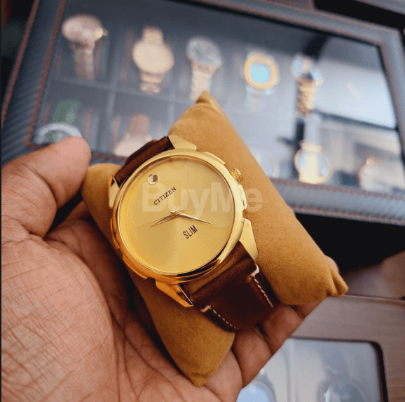 CITIZEN PREMIER GRADE WATCH - GOLD DIAL