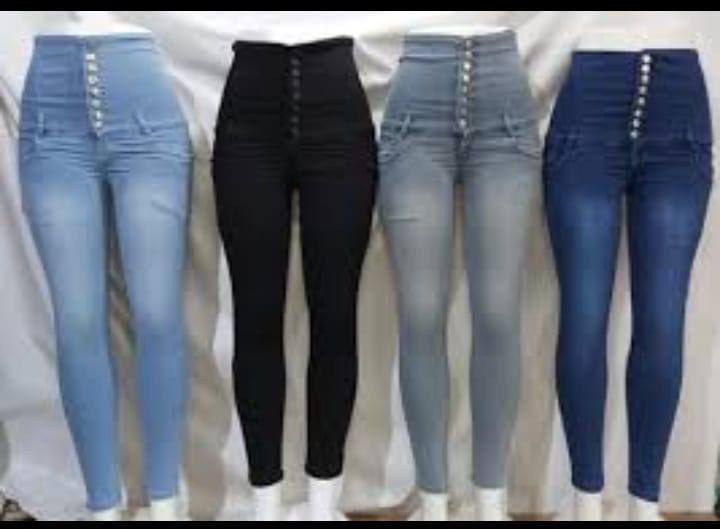 DENIM TROUSERS LADIES DESIGN