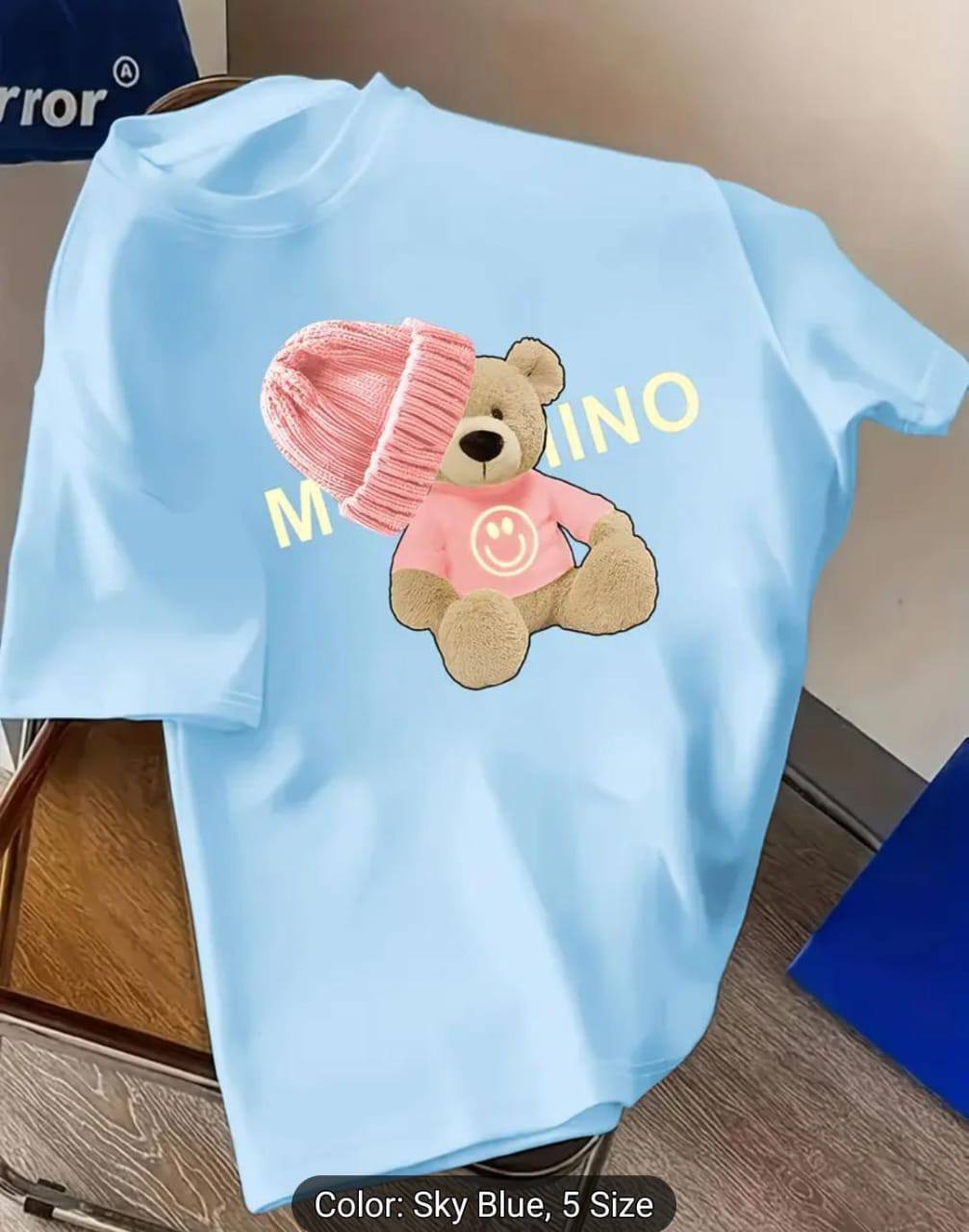 STUNNING T SHIRTS - LIGHT BLUE