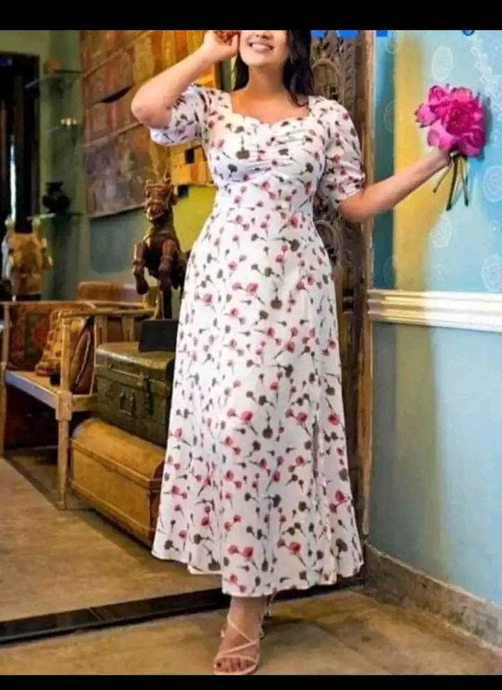 LONG FROCK DESIGN FOR LADIES - WOMEN'S CLOTHING