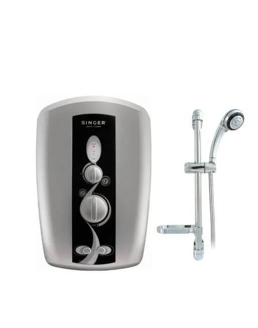 SINGER INSTANT SHOWER HEATER WITH PRESSURE PUMP – 3.5KW SWH-118EP