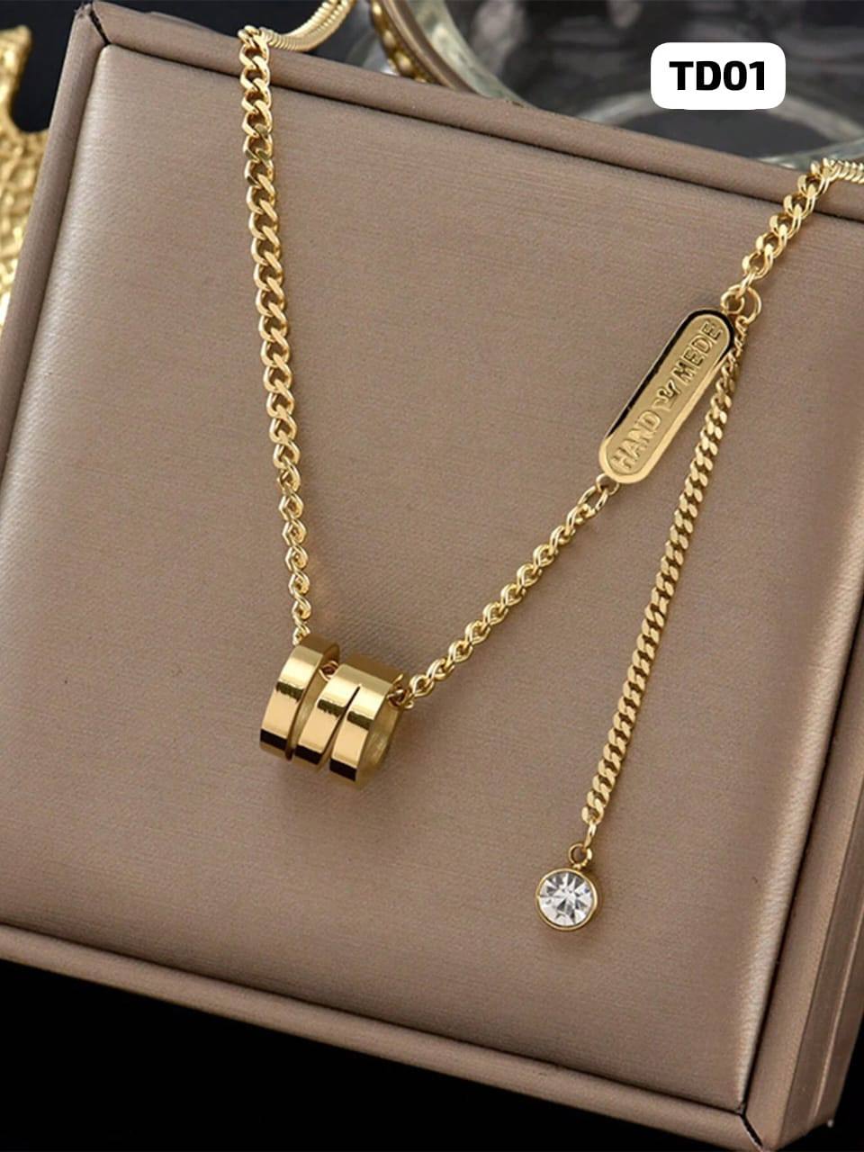 ST. STEEL NECKLACE