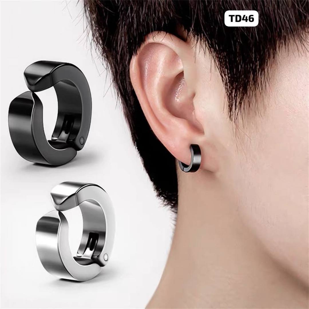 MENS PRESS EARRING
