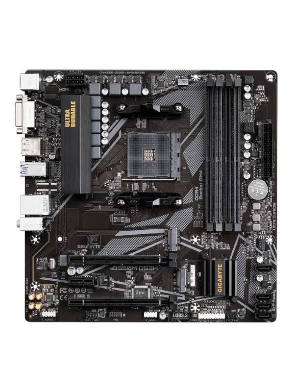 GIGABYTE B550M DS3H DDR4 MOTHERBOARD