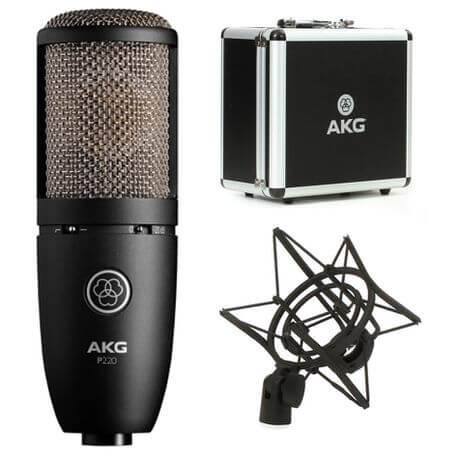 AKG PRO AUDIO VOCAL CONDENSER MICROPHONE – P220