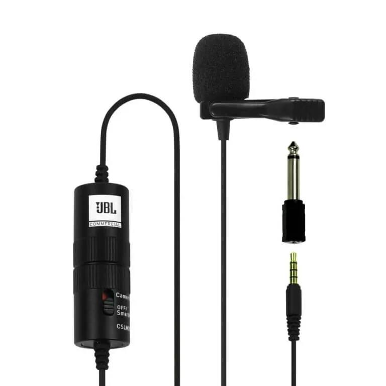 JBL COMMERCIAL OMNIDIRECTIONAL LAVALIER MICROPHONE – CSLM20B