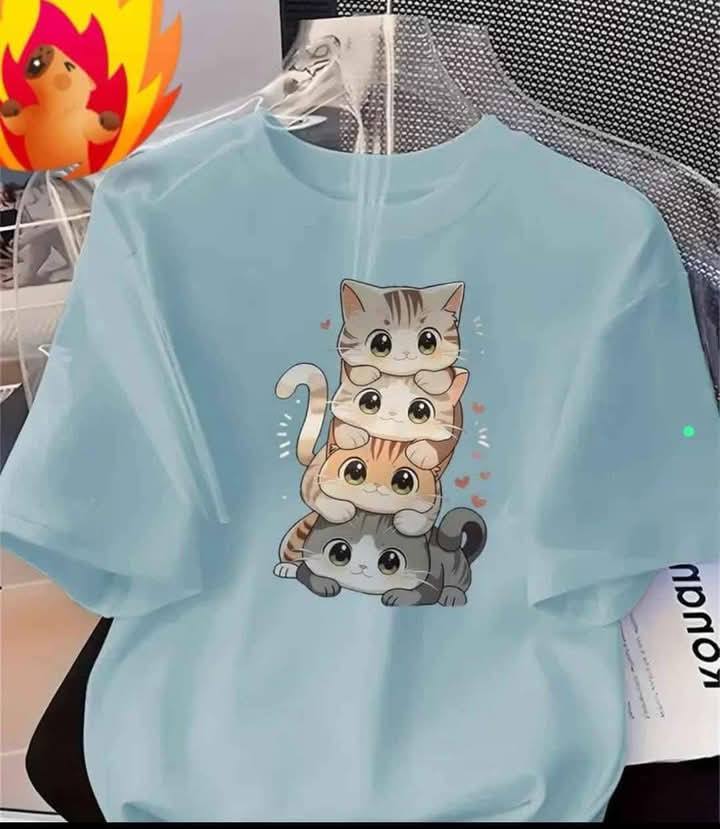 STUNNINGLY BEAUTIFUL T SHIRT - LIGHT BLUE