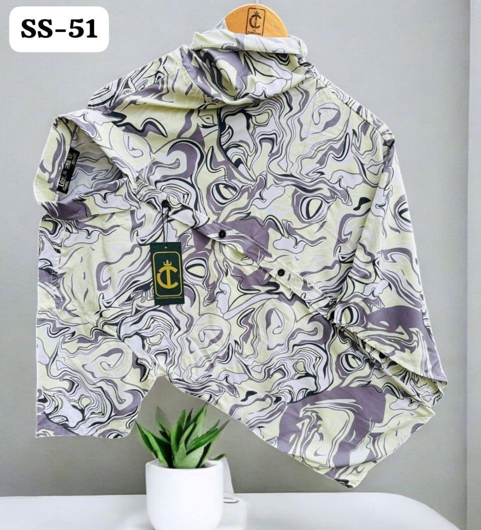 VIBRANT BEACH STYLE HAWAIIAN SHIRT