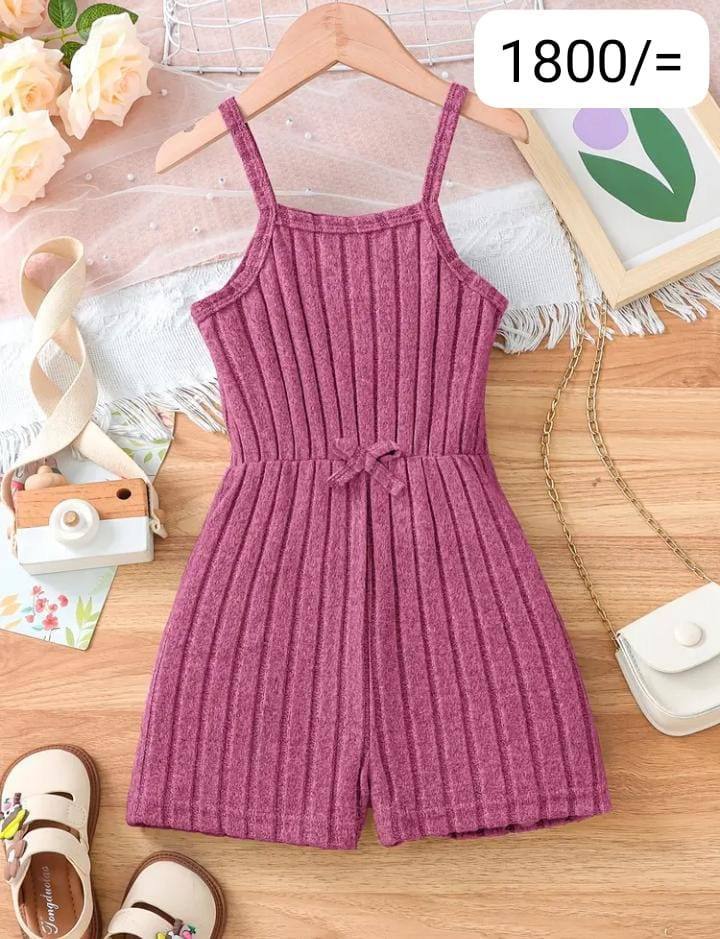 KIDS PINK STYLISH FROCK DESIGN
