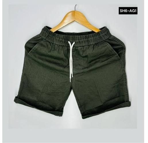 DAZZLING MENS PATCH SHORT - GREY