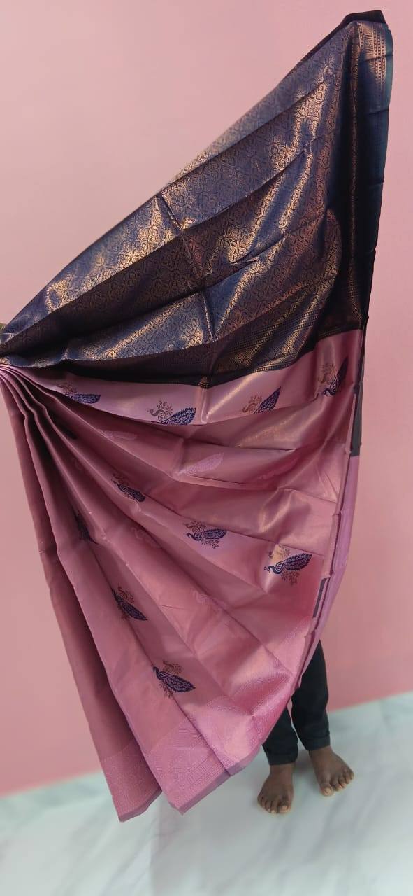 PEACOCK PATTU SAREE FOR SALE