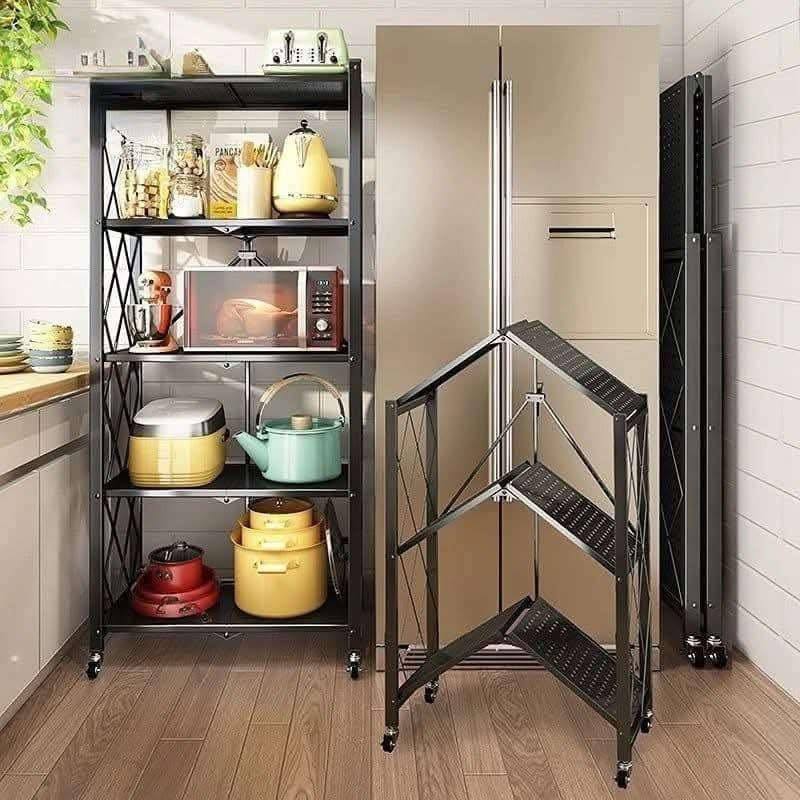KITCHEN RACK BLACK