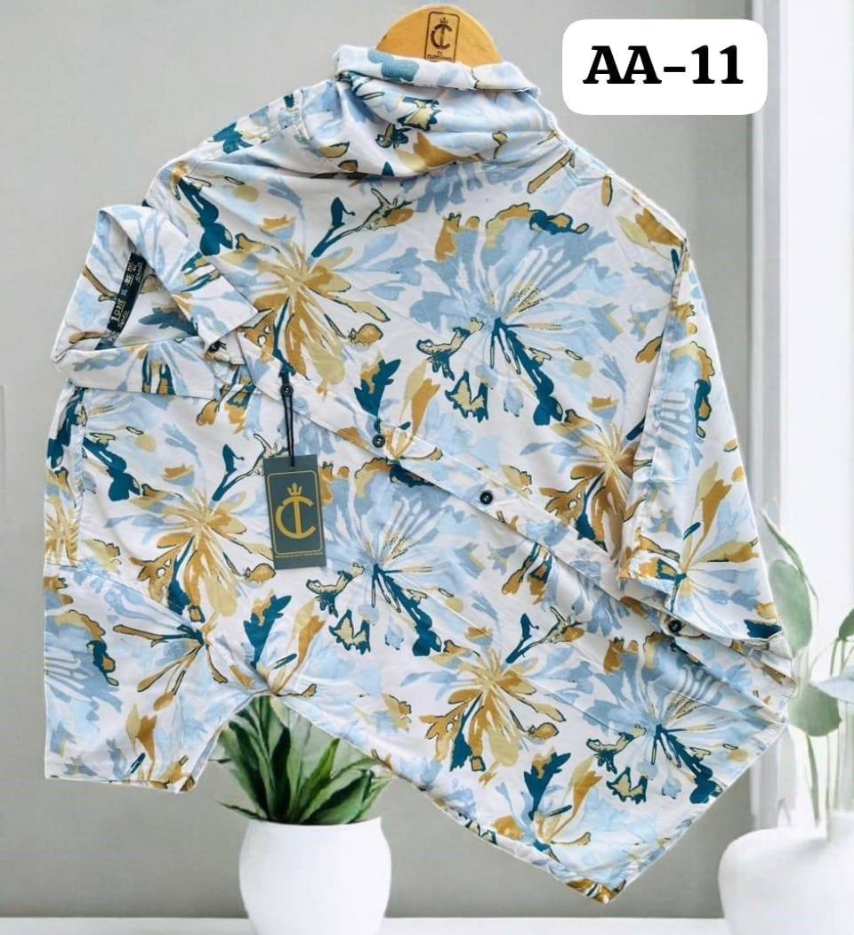 MEN'S SHORT SLEEVE HAWAIIAN SHIRT