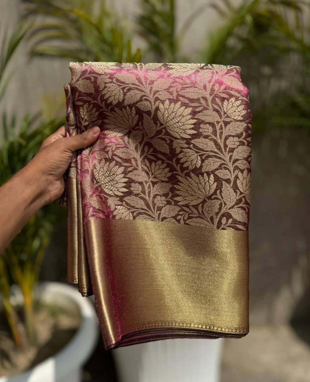 NITA AMBANI MA'AM INSPIRED SAREE AVAILABLE FOR SALE