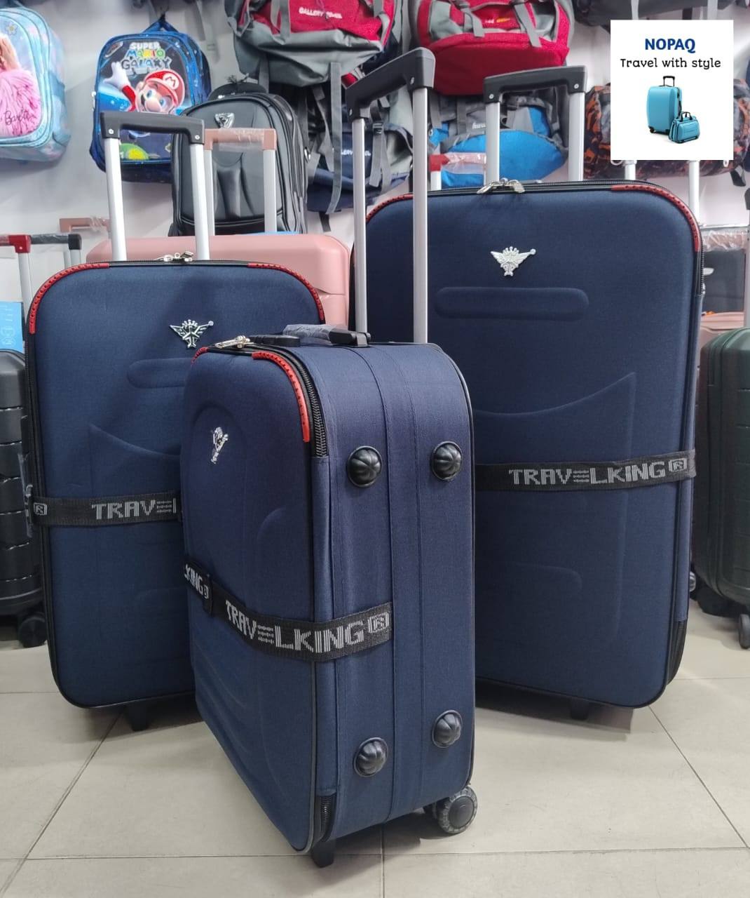 TRAVEL KING SUITCASES AVAILABLE
