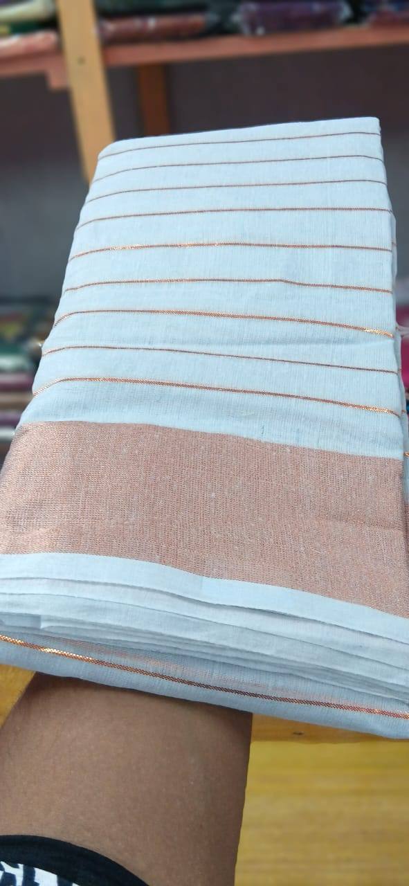 COTTON OFFICE WEAR SAREE AT AFFORDABLE PRICE