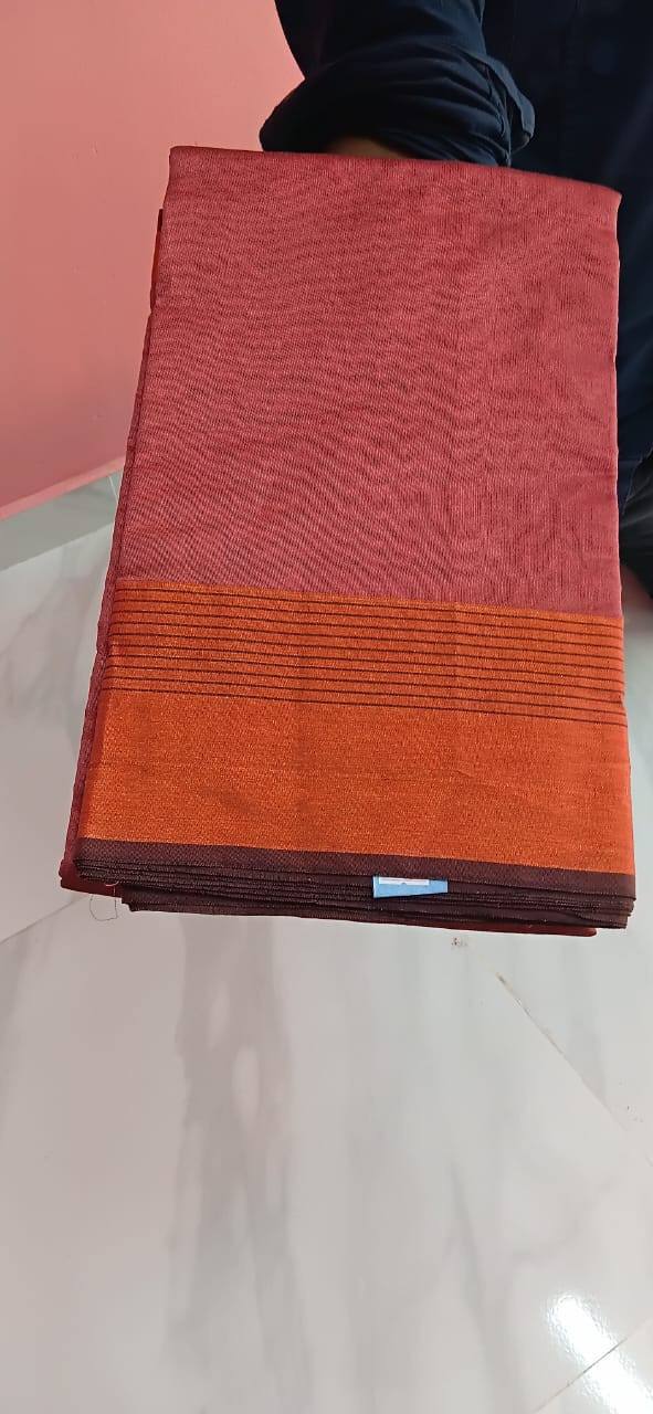 COMFORTABLE COTTON OFFICE WEAR SAREE