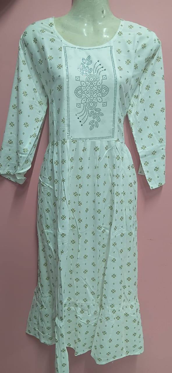 RAYON GOWN