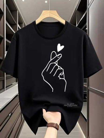 DAZZLING PRINTED TEE - BLACK