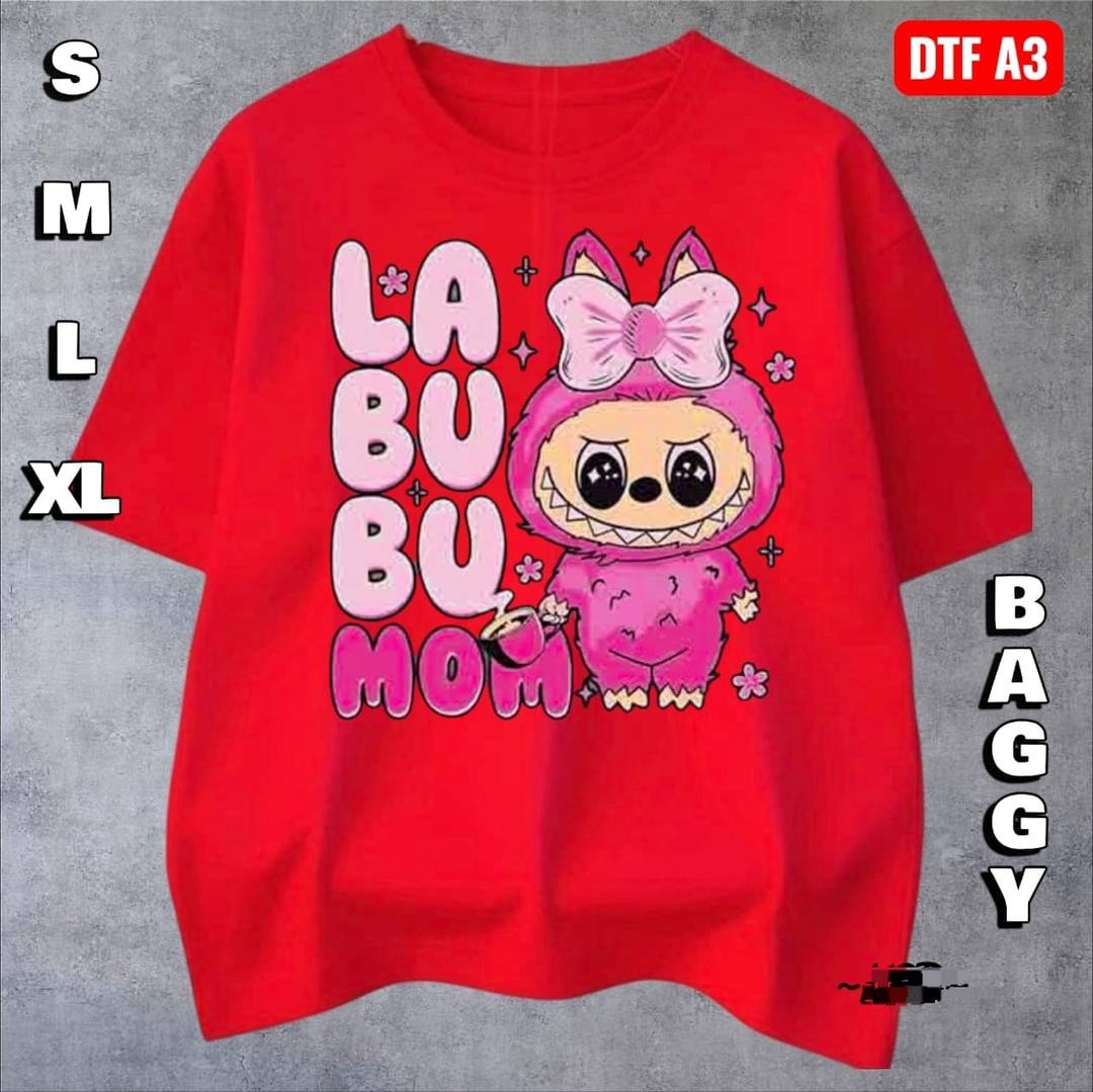 RED BAGGY T SHIRTS