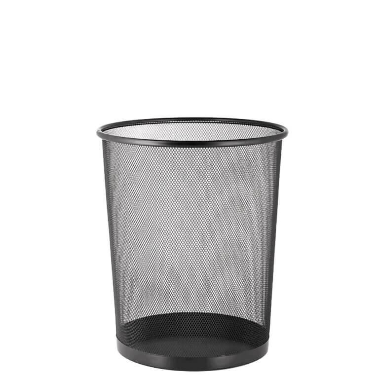 ROUND METAL WIRE MESH DUST BIN LARGE – MDGF083