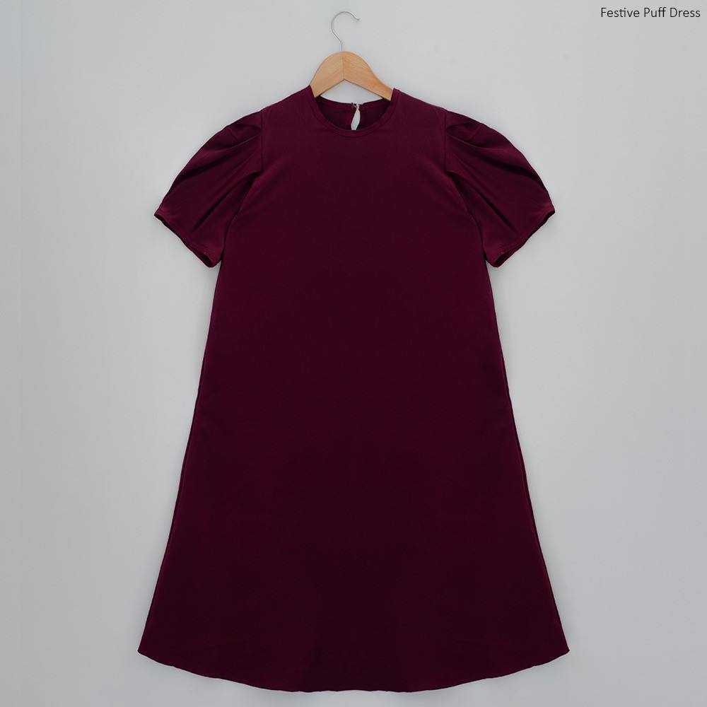 MAROON FROCK
