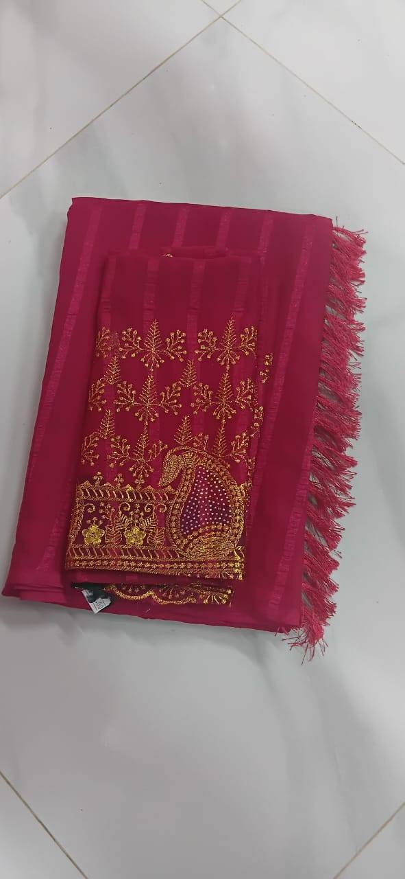 FANCY SAREE GEORGETTE