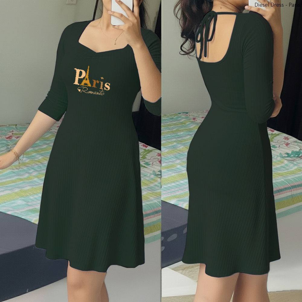 DIESEL DRESS BLACK