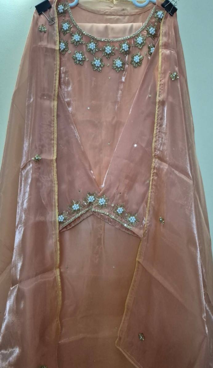 PAKISTANI PURE SILK SHALWAR KAMEEZ AVAILABLE