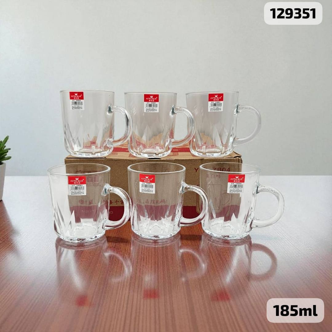 6PCS GLASS CUP