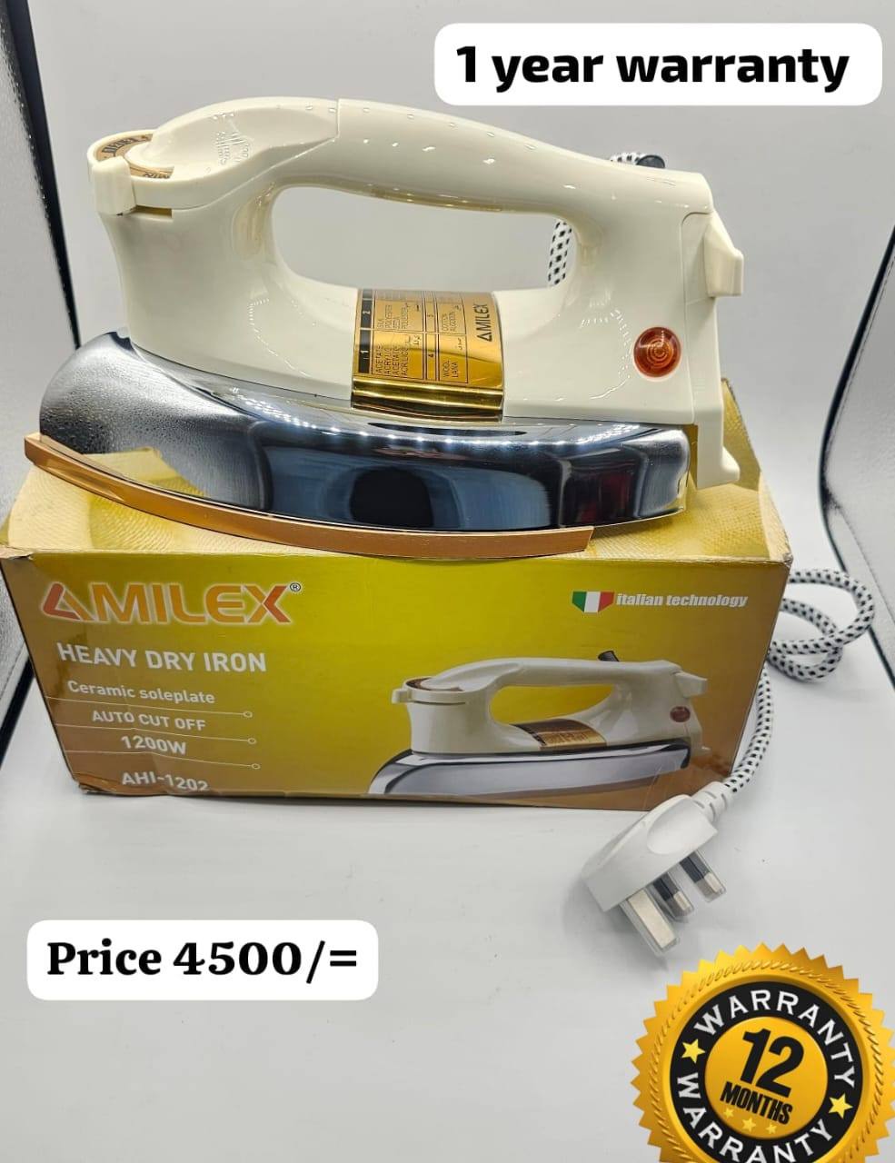 AMILEX HEAVY DRY IRON
