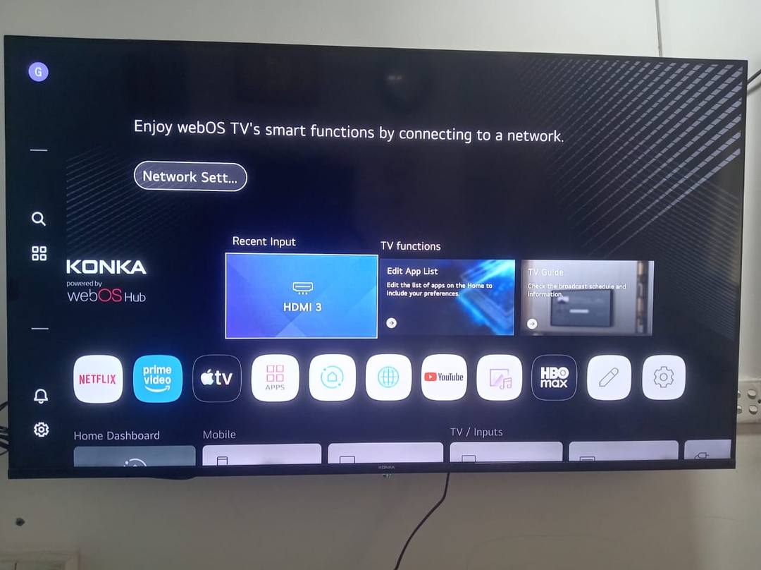 KONIKA 55 INCH SMART TV