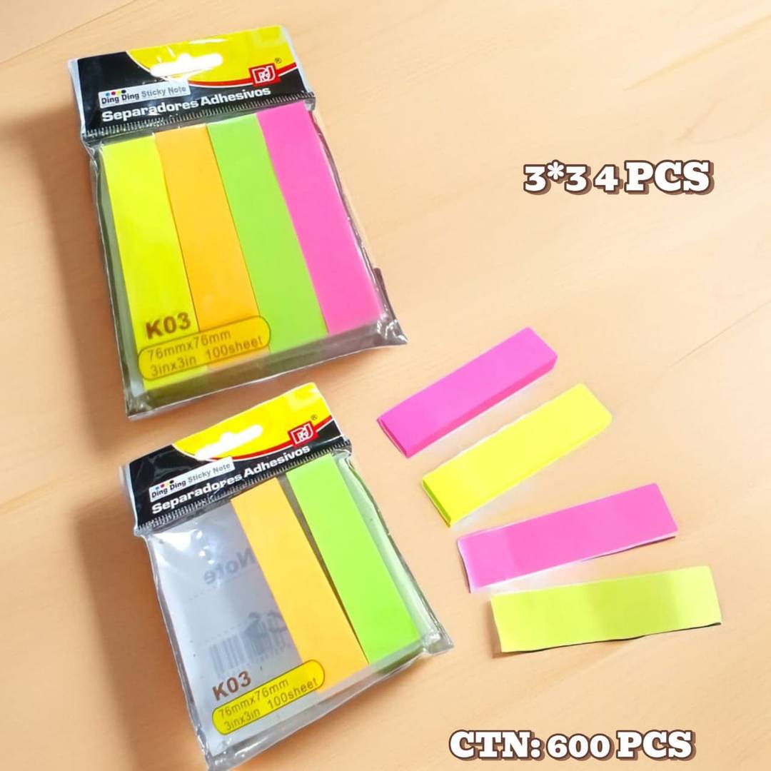 4 PCS STICKY NOTE