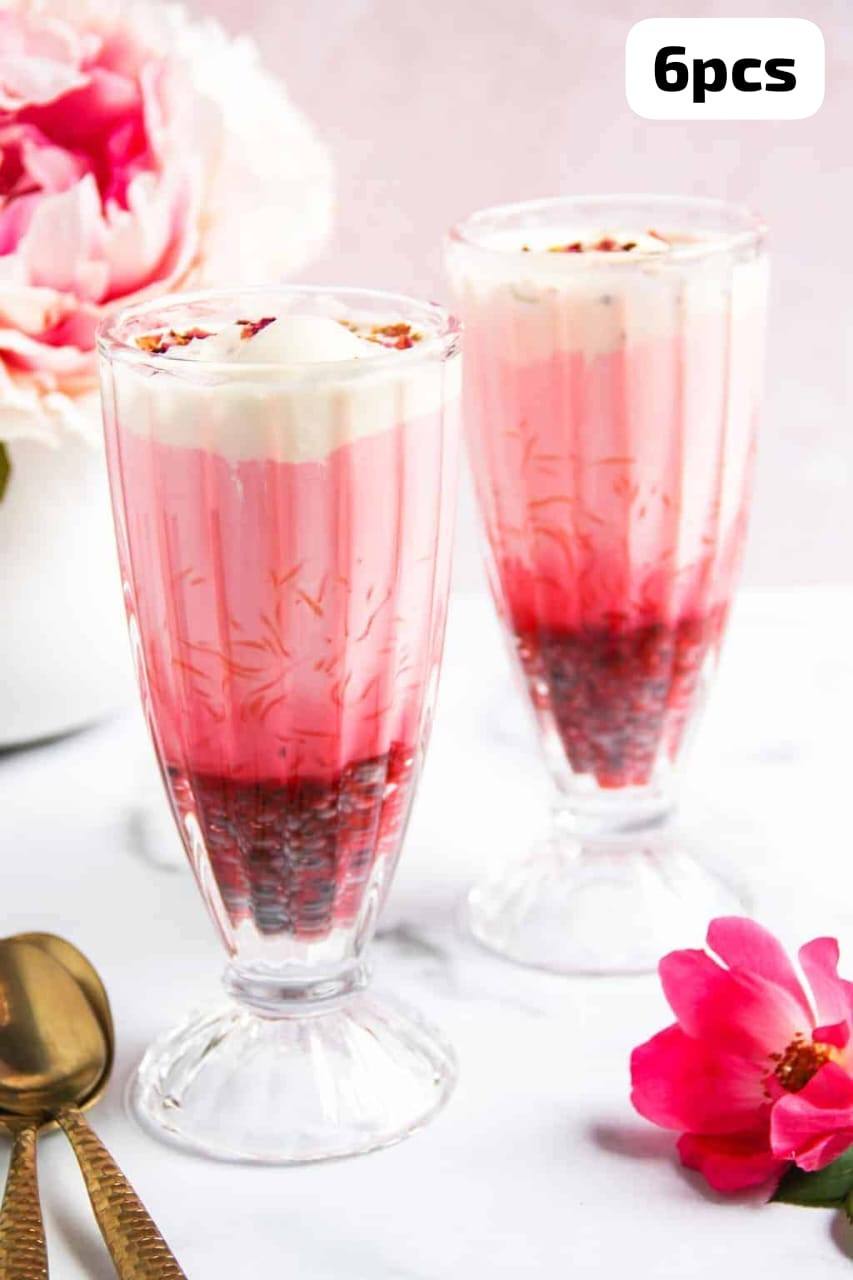 6PCS FALUDA GLASS SET