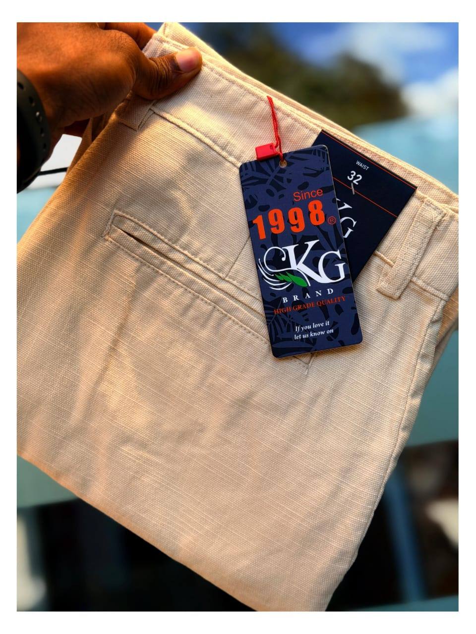 CHINO PANT – LINEN FABRIC AVAILABLE FOR SALE