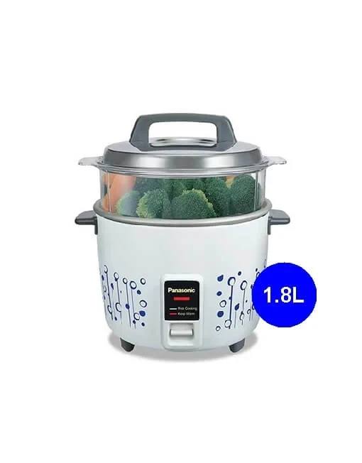 PANASONIC -1.8 LITRE RICE COOKER - SR-W18GS
