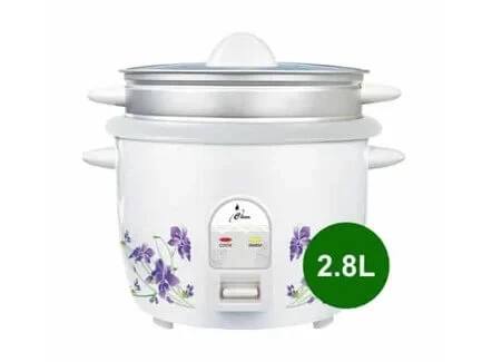 CLEAR-2.8 LITRE RICE COOKER CLR2810